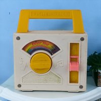 1981 Fisher-Price Over the Rainbow Music Box, Vintage Toy, Nursery Decor