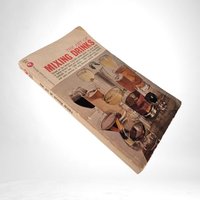 1962 The Art of Mixing Drinks, Vintage Cocktail Book,  Bar Guide,  Mid-Century Modern,  Retro Recipes,  Gift for Host