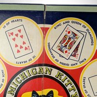 Vintage 1938 Transogram Michigan Kitty Game Board,  Wall Decor,  Serving Tray,  Game Room Decor,  Unique Gift
