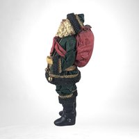 Vintage 1988 Clothique Possible Dreams Santa Claus Figurine, Christmas Decor, Holiday Decor, Collectible Santa, Santa with Toys