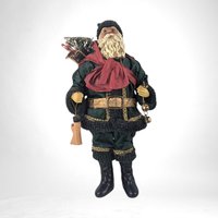 Vintage 1988 Clothique Possible Dreams Santa Claus Figurine, Christmas Decor, Holiday Decor, Collectible Santa, Santa with Toys