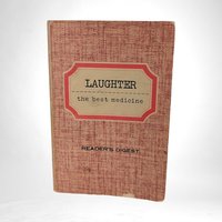 1962 Reader's Digest Laughter the Best Medicine Book, Humor Collection, Funny Anecdotes Book, Gift for Humor Lovers, Vintage Reader's Digest