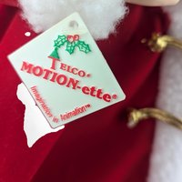 Vintage Telco Motion-ette Mrs. Claus Animated Figure, Christmas Decoration, Holiday Decor, Collectible, 23 1/2" Tall