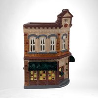 Vintage 1986 Department 56 Snow Village Bakery - Lighted Ceramic Building - Christmas Village Collectible