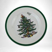 Vintage Spode Christmas Tree Children's 11-Piece Tea Set -  Royal Doulton -  Collectible China -  Holiday Gift