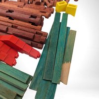 Vintage Playskool Lincoln Logs Explorer Set,  Building Toy,  Creative Play,  Educational Toy,  Pretend Play