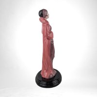 1987 Provincial Mold 1920s Lady Figurine, Elegant Porcelain Doll, Vintage Home Decor, 1920s Fashion, Art Deco Style, Gift for Collector