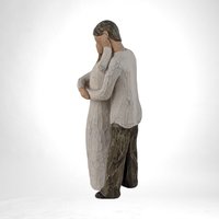 2001 Willow Tree "Together" Figurine, Romantic Couple Sculpture, Anniversary Gift, Wedding Decor
