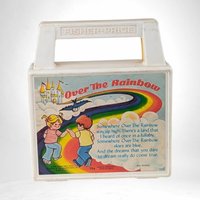 1981 Fisher-Price Over the Rainbow Music Box, Vintage Toy, Nursery Decor