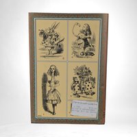 1982 Alice's Adventures in Wonderland by Lewis Carroll, Illustrated by John Tenniel, Hardcover with Gold Edges