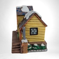 Vintage 1987 Lefton Colonial Village Train Station | Lighted Ceramic Building | Christmas Village | Holiday Decor | Collectible