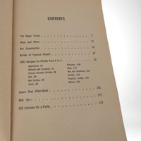 1962 The Art of Mixing Drinks, Vintage Cocktail Book,  Bar Guide,  Mid-Century Modern,  Retro Recipes,  Gift for Host