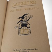 1962 Reader's Digest Laughter the Best Medicine Book, Humor Collection, Funny Anecdotes Book, Gift for Humor Lovers, Vintage Reader's Digest