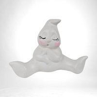 Vintage Ceramic Ghost Figurines - Pair of Ghosts - Halloween Decor - Spooky Cute Ghosts - Halloween Decorations