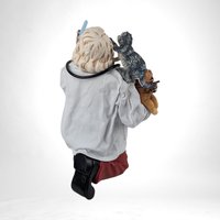 KSA "This Won't Hurt" Santa Doctor Figurine |  Christmas Decor |  Veterinarian Santa |  Collectible Figurine |  Unique Gift