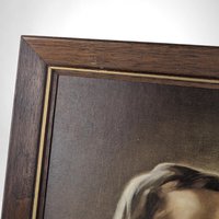 Vintage Warner Sallman "Head of Christ" Framed Print, Kriebel & Bates Religious Art, 1941 Jesus Picture, Wall Decor, 16.5" by 13"