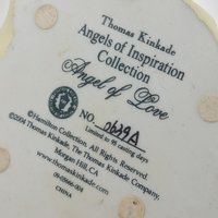 Vintage Angel Figurines, Thomas Kinkade Angels of Inspiration, Collectible Figurines, Home Decor, Gifts