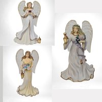 Vintage Angel Figurines, Thomas Kinkade Angels of Inspiration, Collectible Figurines, Home Decor, Gifts
