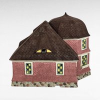 1998 Dept 56 Seasons Bay "The Grand Creamery" | Lighted House | Porcelain Building