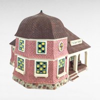 1998 Dept 56 Seasons Bay "The Grand Creamery" | Lighted House | Porcelain Building