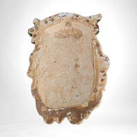 Vintage House of Lloyd Old World St. Nick Wall Hanging | Imperfect | Santa Face Plaque | Christmas Decor | Ceramic Santa | Holiday Decor