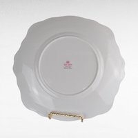 Vintage Royal Albert Blossom Time Square Cake Plate & Sweet Meat Dish | Bone China Serving Set | English Countryside Decor