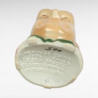1976 Heritage China Ezra Brooks Stan Laurel Decanter, Laurel & Hardy, Larry Harmon, Ceramic, 8.5 Inches, Vintage Barware
