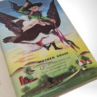 Vintage 1947 Childcraft Poems of Early Childhood | Hardcover Book | Illustrated Children's Poetry | 200 Pages