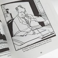 Signed Ballard Street Book 1998, Jerry Van Amerongen Cartoon Book, Humorous Gift, Vintage Comic Book