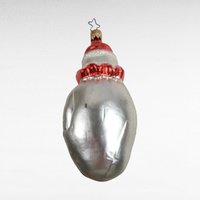 Vintage Blown Glass Christmas Ornament, 500,000 Clown, Unique Figural Ornament
