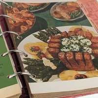 Vintage 1953 Better Homes and Gardens New Cookbook -  Binder Style Cookbook - Retro Recipes - Mid-Century Kitchen