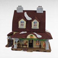 Vintage Dept 56 Van Tassel Manor - Sleepy Hollow - New England Village #5954-4 - Lighted Porcelain House