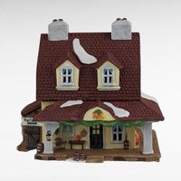 Vintage Dept 56 Van Tassel Manor - Sleepy Hollow - New England Village #5954-4 - Lighted Porcelain House