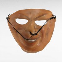 Vintage Rubber Male Face Mask | Halloween Costume | Theatrical Prop | Collector's Item
