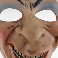 Vintage Rubber Male Face Mask | Halloween Costume | Theatrical Prop | Collector's Item