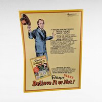 Vintage 1976 Ripley's Believe It Or Not! Giant Softcover Book | Illustrated | Oddities & Wonders | Lowell Thomas Introduction