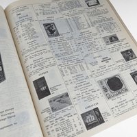 1968 Scott Standard Postage Stamp Catalogue Volume 1, Hardcover Collector's Edition, Philately Reference Book, Vintage Stamp Collecting