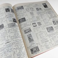 1968 Scott Standard Postage Stamp Catalogue Volume 1, Hardcover Collector's Edition, Philately Reference Book, Vintage Stamp Collecting