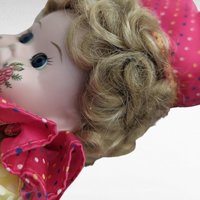 Vintage 19" Harlequin Jester Doll, Collectible, Whimsical Decor, Unique Gift for Clown Lovers