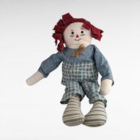 Vintage Raggedy Ann and Andy Dolls, Handmade Rag Dolls, 15 Inch Raggedy Ann, 15 Inch Raggedy Andy, Collectible Dolls, Gift for Collector