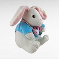 Vintage Velveteen Rabbit Plush, Stuffed Bunny Rabbit Toy, Soft Toy Collectible, Easter Gift, Nursery Decor, Gift for Child