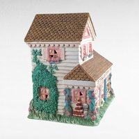 Vintage Midwest Cottontail Lane General Store Lighted House | Easter Village | Spring Decor | Ceramic House