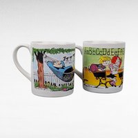 Vintage Cartoon Mugs, Looney Tunes Bugs Bunny, Dennis the Menace, Coffee Mugs, Kids Cups, Collectible Mugs