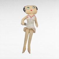 Vintage Betty Boop Lot - Motorcycle Mug, Nurse Plush, Angel Doll, Birthday Betty - Collectible