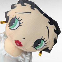 Vintage Betty Boop Lot - Motorcycle Mug, Nurse Plush, Angel Doll, Birthday Betty - Collectible