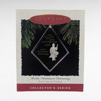 Vintage Hallmark 9 of the 12 Days of Christmas Ornament Lot - 90s Acrylic Keepsake Ornaments with Boxes