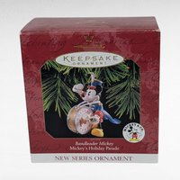 Vintage Hallmark Ornament Lot - 90s Keepsake Ornaments with Boxes - Mickey, Elves, Santa, & More