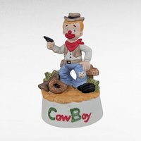 Vintage Clown Lot - Figurines, Bank, Music Box, Circus Books - Collectible Clown Memorabilia