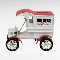 Vintage Diecast Banks - ERTL Big Bear & Fleet Farm Trucks - With Boxes