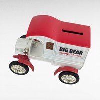 Vintage Diecast Banks - ERTL Big Bear & Fleet Farm Trucks - With Boxes